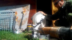 Режем рубероид, гидроизол, пергамин