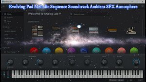 Arturia Analog Lab V - "Atmos textures" Sound Bank 65 presets
