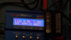 Тест реальной емкости родного аккумулятопа NP-FM500H