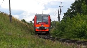 РА1-0032 сообщением Луга-1 — Великий Новгород с приветливой бригадой