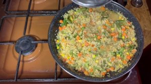 БУЛГУР с ОВОЩАМИ - Как Готовить БУЛГУР на Гарнир? - Как ВКУСНО Сварить Булгур? Каша за 30 минут!