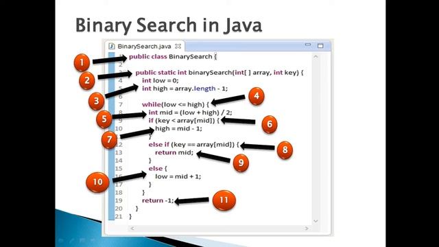 How to perform Linear and Binary Search in Java ?