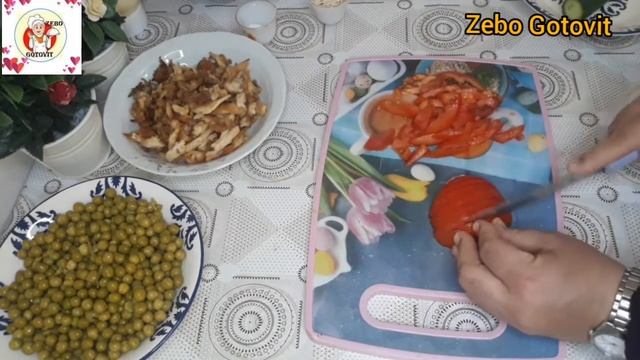 ОЧЕНЬ ВКУСНЫЙ САЛАТ С МАЙОНЕЗОМ, ???
