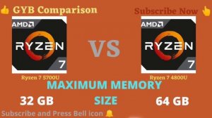 Ryzen 7 5700U vs Ryzen 7 4800U || full COMPARISON #10101_iX
