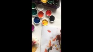 Рисование / Художник  / Осень / Осенние листья / Акрил