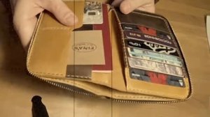 Портмоне "Лопатник" на молнии. Обзор