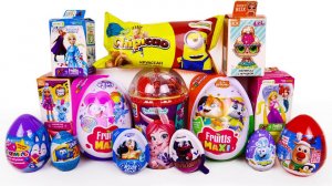 Первый МИКС 2023 15 Киндер Сюрпризов LOL MLP Cave Club ХОЛОДНОЕ СЕРДЦЕ 2 Монстры на каникулах