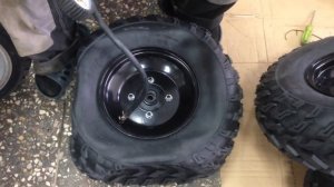 Квадратные колёса из китая на квадрик
