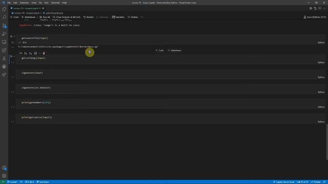 Understanding Python: Lesson 76 - inspect смотреть онлайн