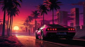 Early Morning Easy Driving Synthwave Retrowave Chillwave music mix