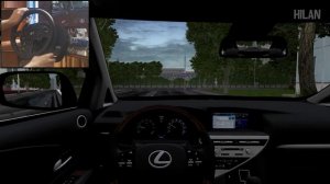 City Car Driving - LEXUS RX350 2013 [Steering wheel gameplay]