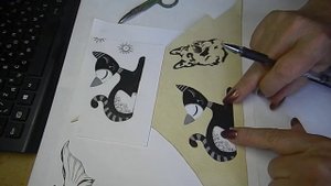 Как перенести рисунок на любую поверхность.