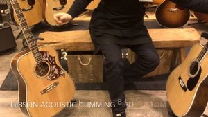 【動画!】禁断の弾き比べ!MARTIN D-45 VS GIBSON HUMMING BIRD CUSTOM KOA 【イシバシ楽器心斎橋店】