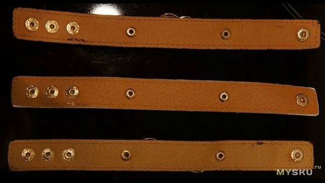 Декорированные цепью женские браслеты из кожзама | #Обзор смотреть онлайн