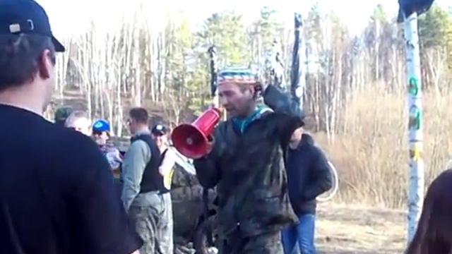 Торжественная часть открытия сезона 2012г