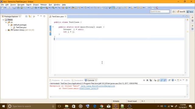 What is a NullPointerException, and how do I fix it? смотреть онлайн