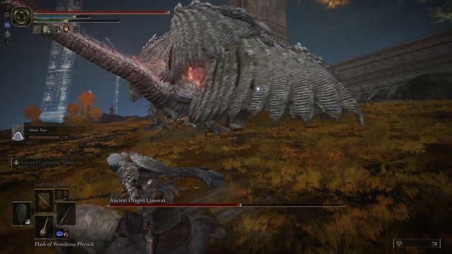 [Elden Ring] Ancient Dragon Lansseax Location and Fight смотреть онлайн