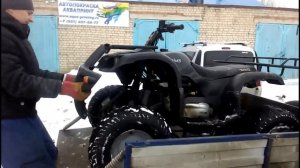 Покатухи на квадрике Omaks Sp302B