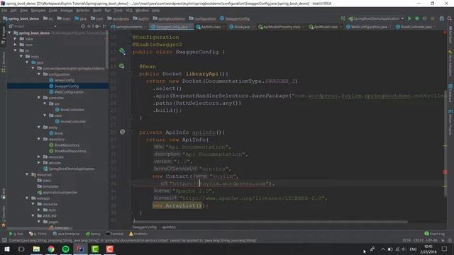8. Config Swagger 2 With Spring Boot [ Restful API ] | Khmer смотреть онлайн