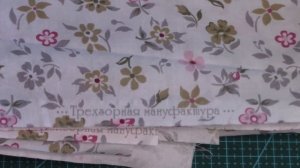 Летнее лоскутное одеяло ЧАСТЬ 1