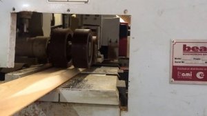 Производство косого планкена из лиственницы с высоким качеством | Четырехсторонний станок BEAVER 520
