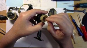 Катушка Ryobi Ecusima 2000Vi = Guangwei GW.B 2000Vi - ТО своими руками.