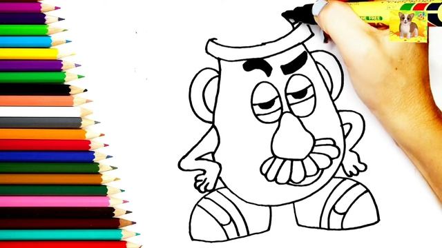 ИСТОРИЯ ИГРУШЕК.Рисунок для детей.Герои мультфильма ИСТОРИЯ ИГРУШЕК. смотреть онлайн