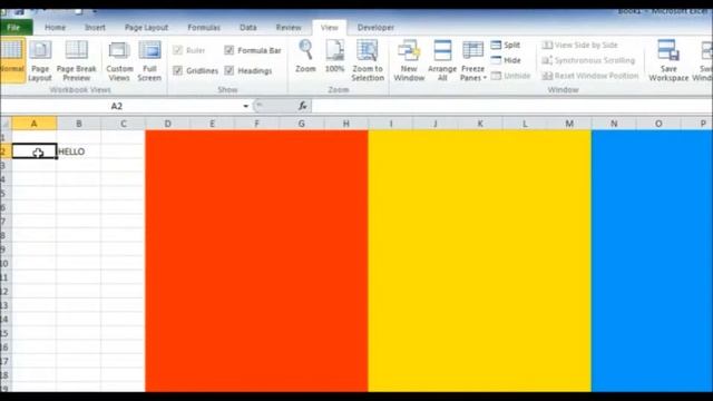 EXCEL FREEZE PANES смотреть онлайн