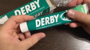 Обзор крема для бритья Derby Menthol