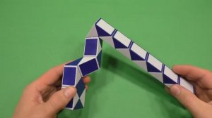 Змейка Рубика КОСМОЛЁТ |  Rubik`s Snake SPACESHIP