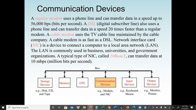 Java Language: Introduction to Computers -- computer basics, programs, and operating systems