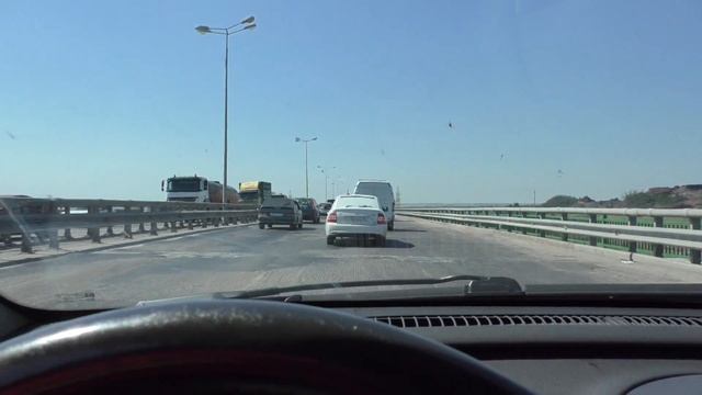 Выезжаем с города Шахты в Ростов на Дону..