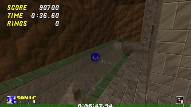 Sonic Robo Blast 2 but there aren't any rings, shields, checkpoints or extra lives... смотреть онлайн