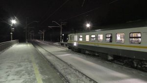 Электропоезд ЭП2Д-0011 ЦППК платформа Башкино