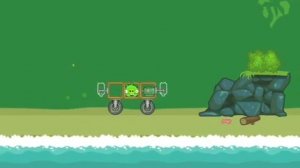 Прохождение bad piggies уровни(30-32)ground HOG Day