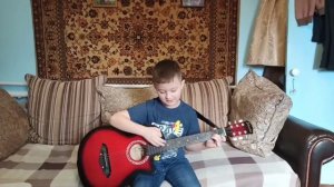 Игра на гитаре|"Песня про папу"|