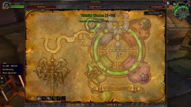 Undercity Blacksmithing Trainer WoW Classic
