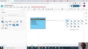 Class Diagrams in Online Visual Padigm Tool