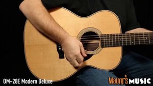 Martin OM-28 Standard VS OM-28E Modern Deluxe