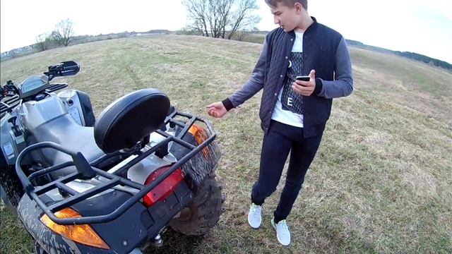 Школьники сняли обзор на квадроцикл! смотреть онлайн