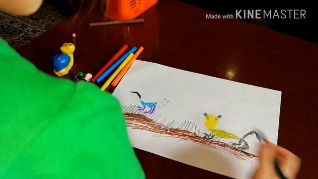 Рисуем котика и собачку смотреть онлайн