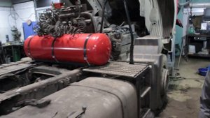 Газодизель MAN