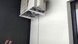 Прямой монтаж кондиционера | Установка кондиционера на балконе | Монтаж Mitsubishi Electric