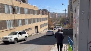 Поездка из Гюмри в Ереван-столицу Армении весной 2022 года