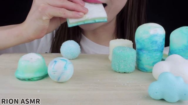 【ASMR】🤍MARSHMALLOW PARTY💙 PLANET GUMMY,MARSHMALLOW TANGHULU MUKBANG 먹방 EATING SOUNDS NO TALKING смотреть онлайн