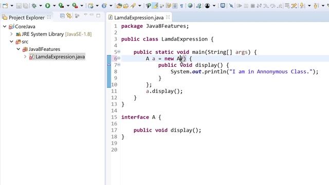 Java8 Features | Lambda Expression and Functional Interface Annotation In Java 8 #JavaFeatures