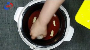 Мультиварка-скороварка. Тефтели в томатном соусе и паровые овощи (2 в 1) в ARC–QDL-514D