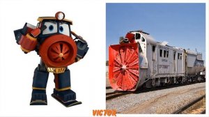 Robot Trains Characters in Real Life