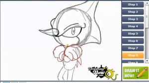 How to draw Espio the Chameleon