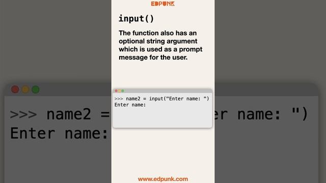 [Day 19] How to Accept User Input in Python | Learn Python | Light Mode #100daysofpython
